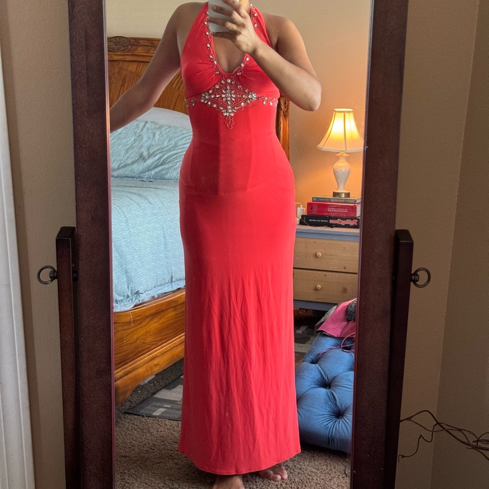 Red formal dress Size 5/6